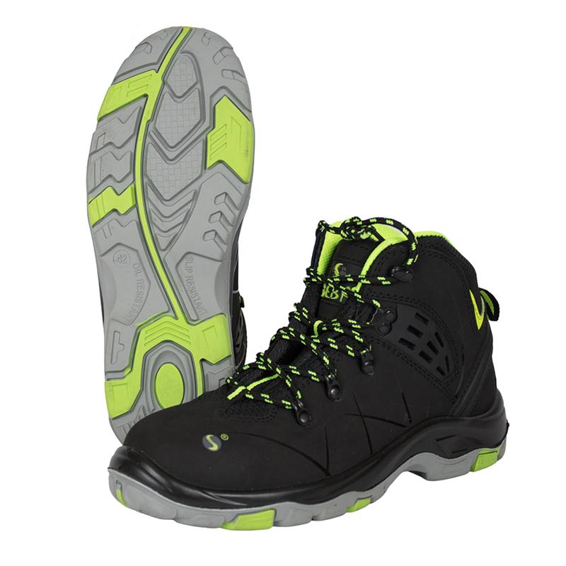 Scarpa SEBA alta S3 SRC HRO ESD VERDE/NERO