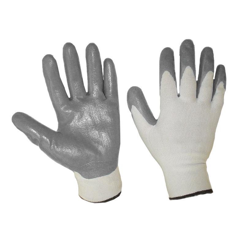 Guanto nylon SEBA spalm.nbr bianco