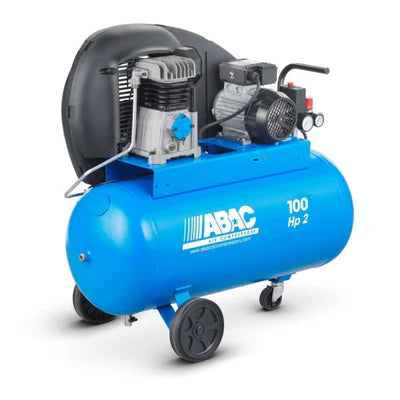 Compressore ABAC A29/100 CM2 carrellato V.220 trasmissione a cinghia